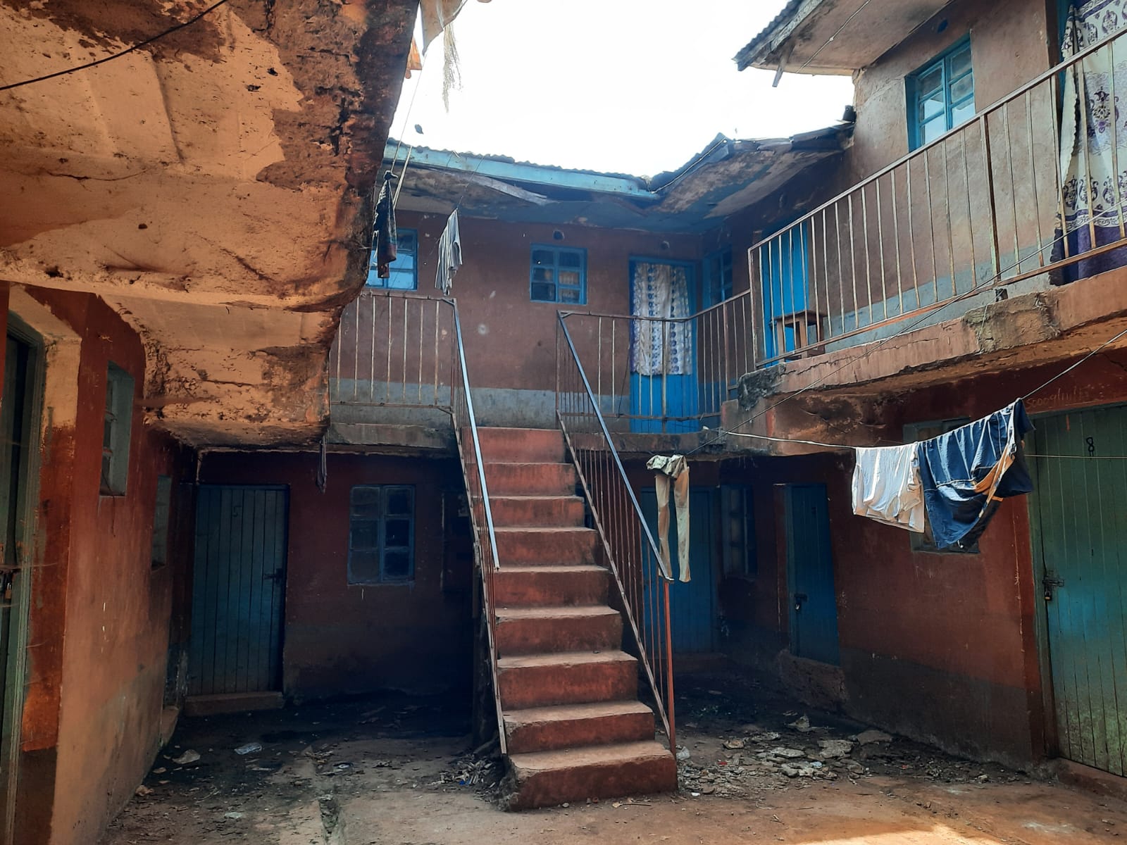 Wohnung im Gichagi Slum